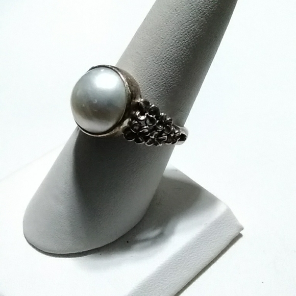 Mabe Pearl Ring - Picture 2 of 6